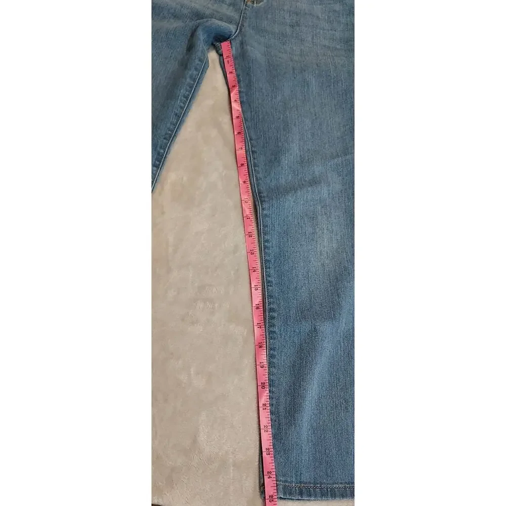 The Childrens Place Girls Mid Rise Jeans Lot of 2 Size 12 - Bootcut and Skinny